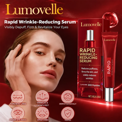 Results in 60 Seconds - Lumovelle Rapid Wrinkle-Reducing Serum for Wrinkles, Bags & Dark Circles