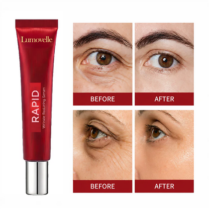 Results in 60 Seconds - Lumovelle Rapid Wrinkle-Reducing Serum for Wrinkles, Bags & Dark Circles