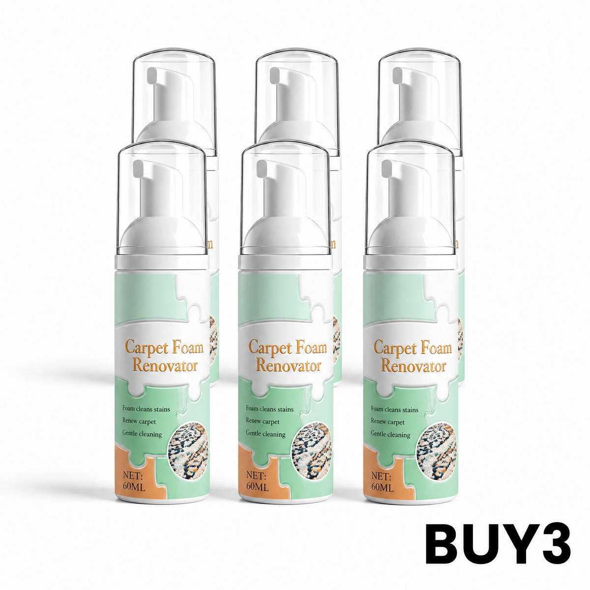 🔥Limited Time Promotion 50% OFF🔥Waterless Carpet Foam Stain Remover