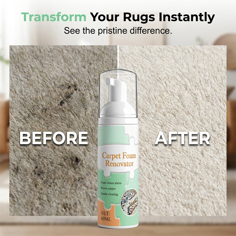 🔥Limited Time Promotion 50% OFF🔥Waterless Carpet Foam Stain Remover