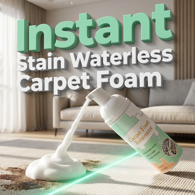 🔥Limited Time Promotion 50% OFF🔥Waterless Carpet Foam Stain Remover